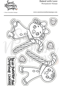 Clear Stamp Set - Baked with Love