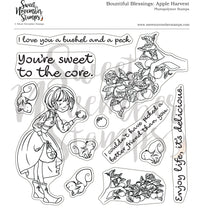 Load image into Gallery viewer, Clear Stamp Set - Bountiful Blessings: Apple Harvest