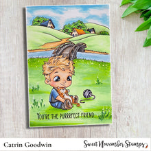 Load image into Gallery viewer, Clear Stamp Set - Kitty Cuddles - Sully