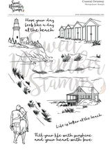 Load image into Gallery viewer, Clear Stamp Set - Background Builder: Coastal Getaway