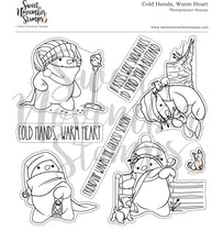Load image into Gallery viewer, Clear Stamp Set - Cold Hands, Warm Heart