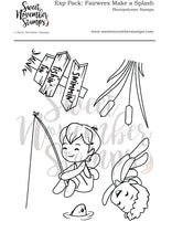 Load image into Gallery viewer, Clear Stamp Set - Expansion Pack: Fairwees Make a Splash