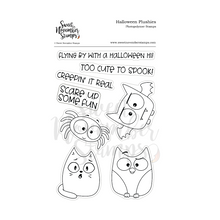 Load image into Gallery viewer, Clear Stamp Set - Halloween Plushies