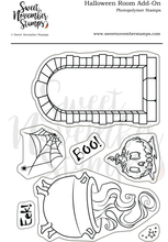 Load image into Gallery viewer, Clear Stamp Set - Halloween Room Add-on

