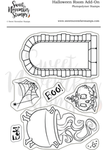 Load image into Gallery viewer, Clear Stamp Set - Halloween Room Add-on