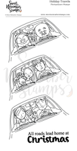 Load image into Gallery viewer, Clear Stamp Set - Holiday Travels