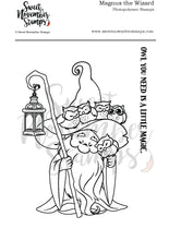Load image into Gallery viewer, Clear Stamp Set - Magnus the Wizard