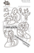 Load image into Gallery viewer, Clear Stamp Set - Mermees Set #1