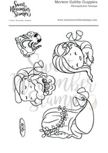 Load image into Gallery viewer, Clear Stamp Set - Merwee Gabby Guppies