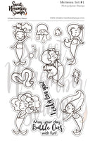 Load image into Gallery viewer, Clear Stamp Set - Merwees Set #1