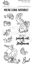 Load image into Gallery viewer, Clear Stamp Set - Midnight's Nine Lives