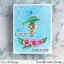Load image into Gallery viewer, Clear Stamp Set - Rainy Day Fairwees