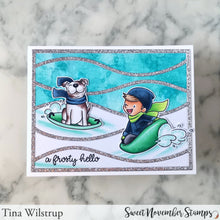 Load image into Gallery viewer, Clear Stamp Set - Downhill Dashers