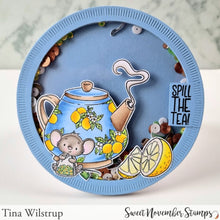 Load image into Gallery viewer, Clear Stamp Set - Spill the Tea