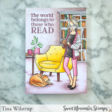 Load image into Gallery viewer, Clear Stamp Set - Simple Room Reading Nook Add-On