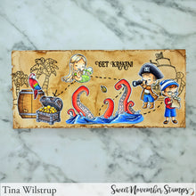 Load image into Gallery viewer, Clear Stamp Set - A Wee Bit of Piracy