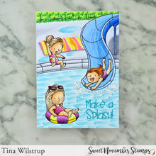 Load image into Gallery viewer, Clear Stamp Set - Water Park Party