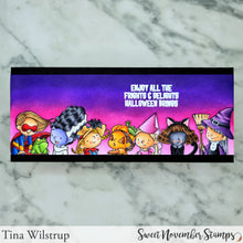 Load image into Gallery viewer, Clear Stamp Set - Halloween Postage Pals: Landscape