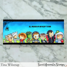 Load image into Gallery viewer, Clear Stamp Set - Halloween Postage Pals: Landscape