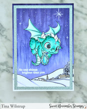 Load image into Gallery viewer, Clear Stamp Set - November Topaz Dragon