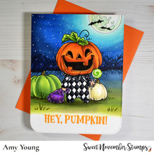 Load image into Gallery viewer, Clear Stamp Set - Pumpkin Head
