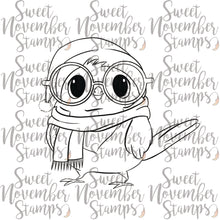 Load image into Gallery viewer, Digital Stamp - Cozy Fall Birds: Chadwick Chickadee