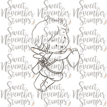 Load image into Gallery viewer, Digital Stamp - Baby Cupid: Cupid's heart