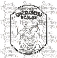 Load image into Gallery viewer, Digital Stamp - Potion Label Bundle: Dragon Scales