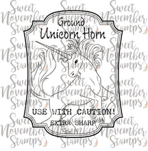 Load image into Gallery viewer, Digital Stamp - Potion Label Bundle: Ground Unicorn Horn