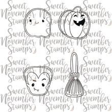 Load image into Gallery viewer, Digital Stamp - Halloween Cookies: Cookie Set 2