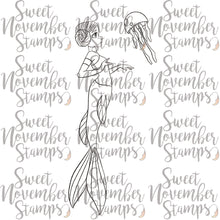 Load image into Gallery viewer, Digital Stamp - May the Fourth Leia and jelly droid