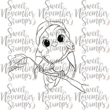 Load image into Gallery viewer, Digital Stamp - Cozy Fall Birds: Silas Sparrow