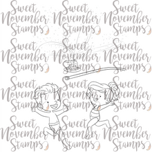 Load image into Gallery viewer, Digital Stamp - Wet and Wild Sprinkler Fun