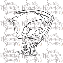 Load image into Gallery viewer, Digital Stamp - Li'l Grimmy Scary