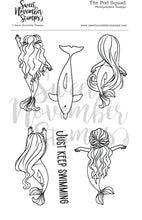 Load image into Gallery viewer, Clear Stamp Set - The Pod Squad