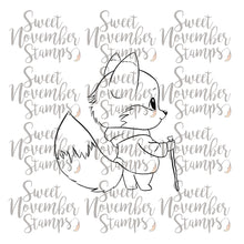 Load image into Gallery viewer, Digital Stamp - Cozy Fall Critters: Flyn Fox