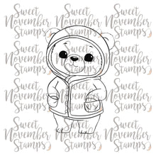 Load image into Gallery viewer, Digital Stamp - Cozy Fall Critters: Beckett Bear