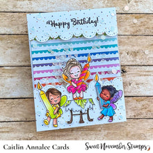 Load image into Gallery viewer, Clear Stamp Set - Fairwee Happy Birthday