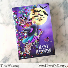 Load image into Gallery viewer, Digital Stamp - Witchee: Night Rider Alithea and Hover