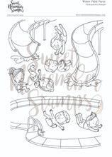 Load image into Gallery viewer, Clear Stamp Set - Water Park Party