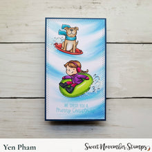 Load image into Gallery viewer, Clear Stamp Set - Downhill Dashers