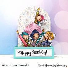 Load image into Gallery viewer, Clear Stamp Set - Fairwee Happy Birthday