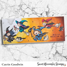 Load image into Gallery viewer, Digital Stamp - Witchee: Night Rider Philomena and Crash