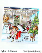Load image into Gallery viewer, Clear Stamp Set - Front Porch Christmas Decor