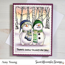 Load image into Gallery viewer, Clear Stamp Set - Snow Buddy Like You