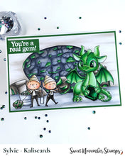 Load image into Gallery viewer, Clear Stamp Set - May Emerald Dragon