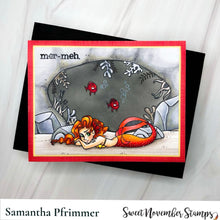 Load image into Gallery viewer, Clear Stamp Set - Mermee Emotions