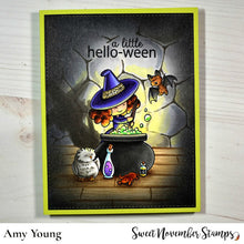 Load image into Gallery viewer, Clear Stamp Set - Witchwees: A Little Hello-ween