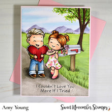 Load image into Gallery viewer, Digital Stamp - My Wee Valentine: Heath with a Heart