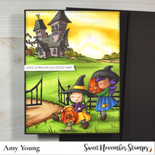 Load image into Gallery viewer, Clear Stamp Set - Witchwees: A Little Hello-ween